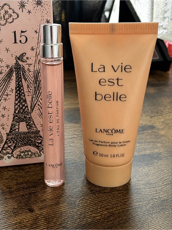 Lancome Other - Lancôme La Vie Est Belle Travel Duo EDP 0.34oz &Body Lotion 1.6oz NIB Advent Set